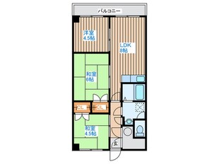 第１小竹ビルの物件間取画像